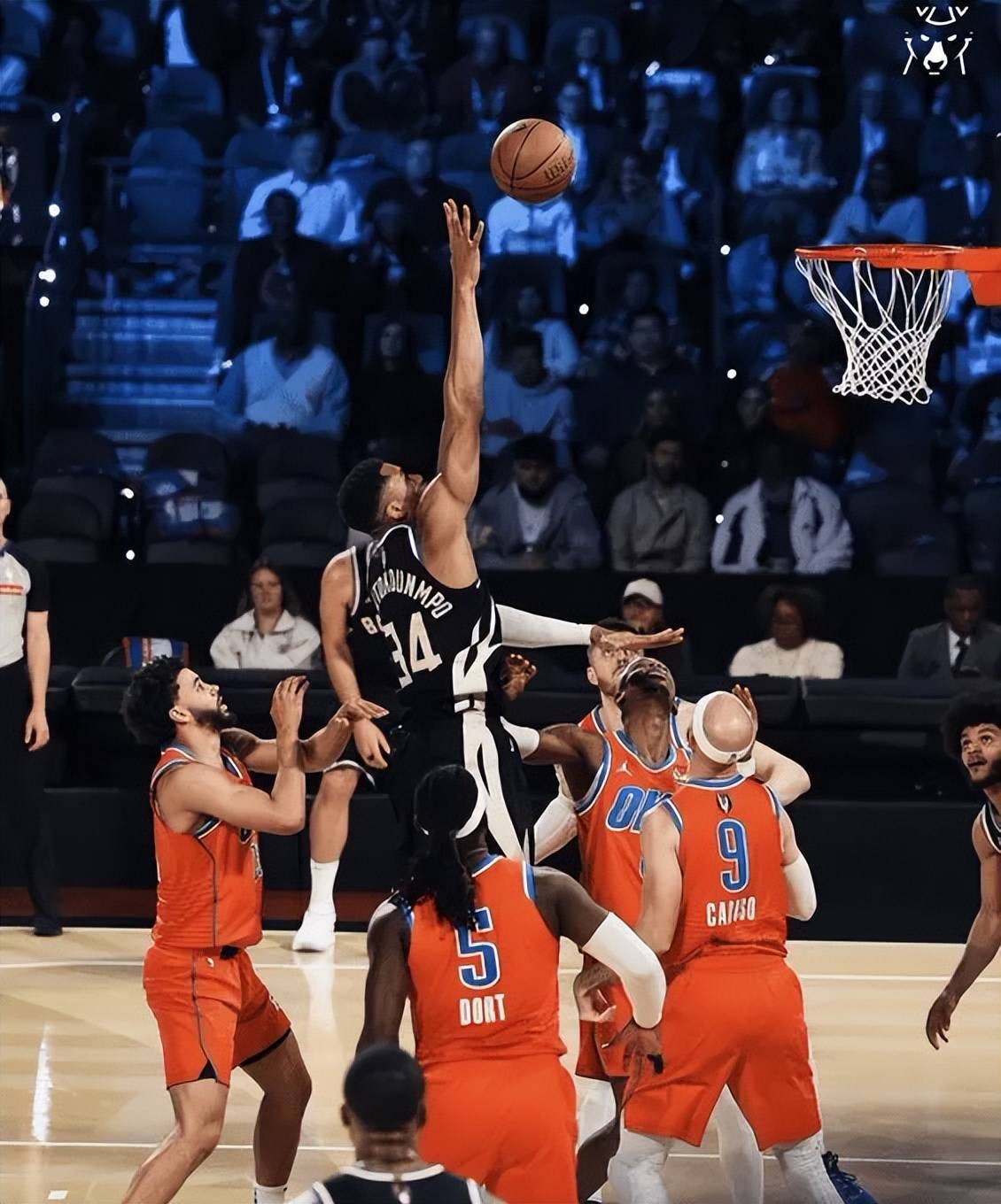 关于扬尼斯暴走+，雄鹿击败国王的信息