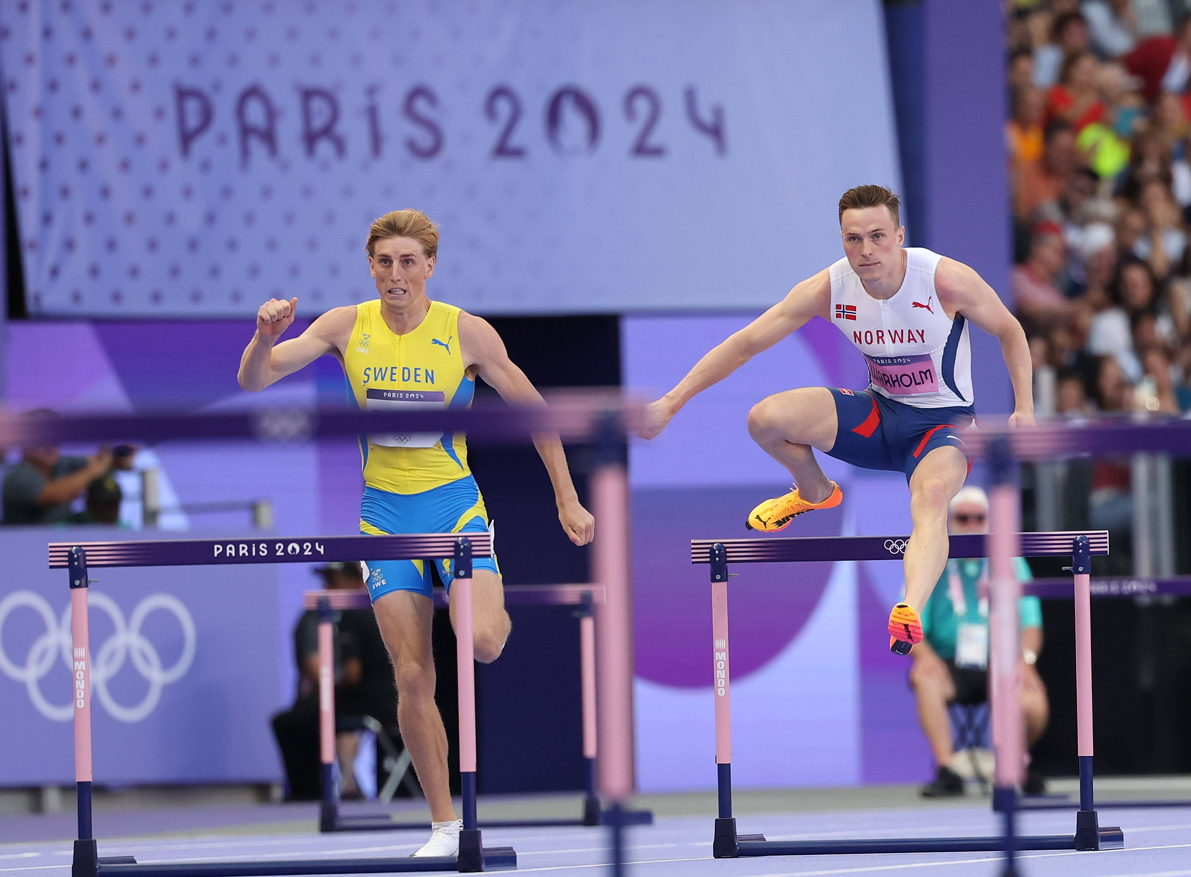 田径项目中选手突破速度极限