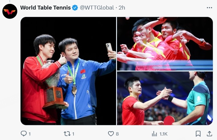 奥地利队碾压日本队，樊振东高光表现